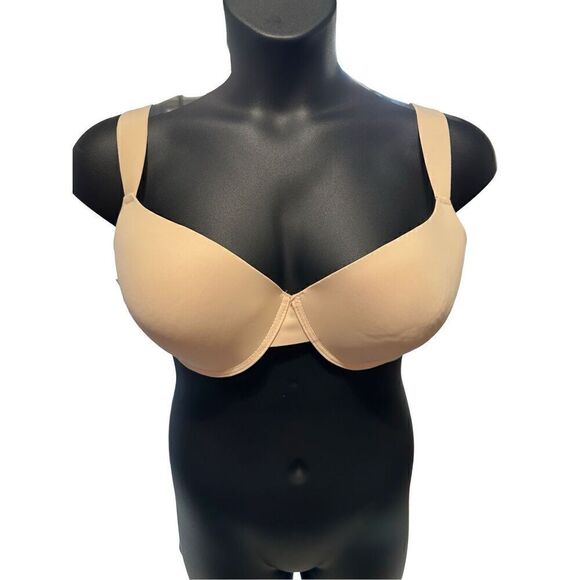 Vince Camuto Women's Padded Push-Up Underwire Bra Cream  Size 42D - Picture 1 of 4